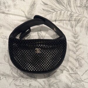 Chanel Black Mesh Bag